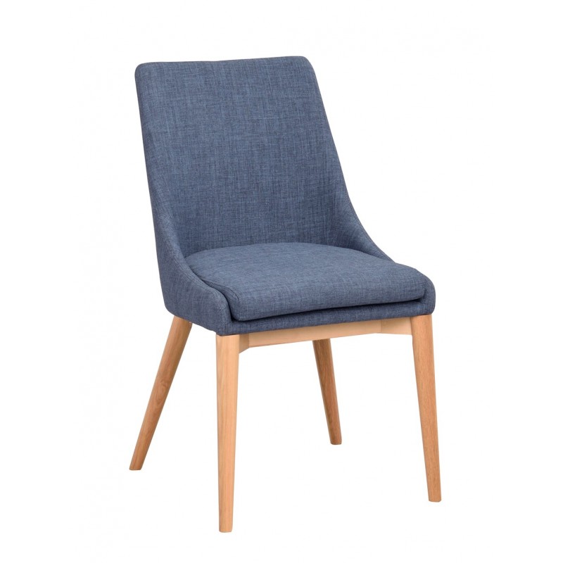 RO Be Dining Chair Blue/Oak